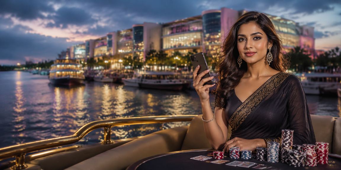 A Bangladeshi player playing poker on mobile in Dhaka